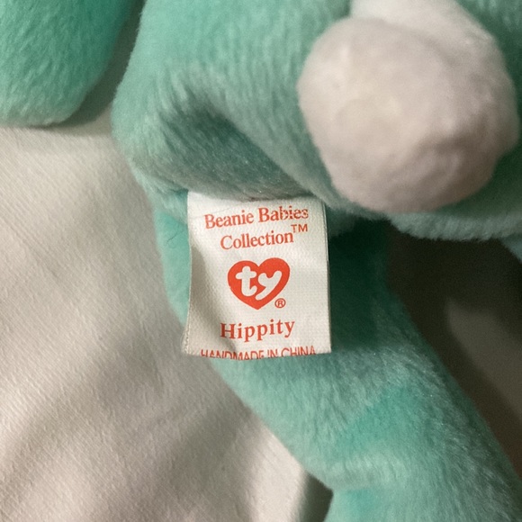 Lot of 3 Beanie Babies Gobbles Hippity Peace Bear No Tags - Picture 8 of 13